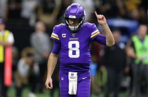 Cousins, Vikings quiet doubters with playoff win
