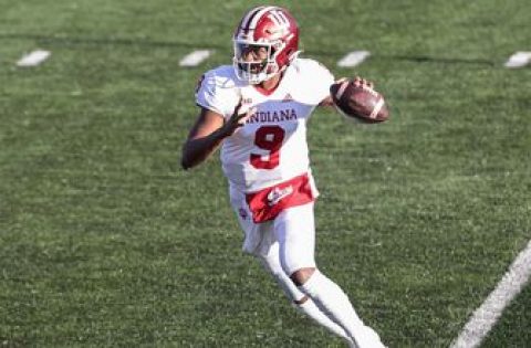 Michael Penix Jr. matches career-high four TDs in No. 17 Indiana’s 37-21 win over Rutgers