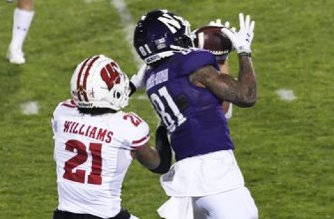 Badgers’ Williams ponders pass interference calls vs. Northwestern