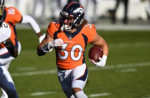 Phillip Lindsay injury looks to be MCL-related or bone bruise, could miss 1-3 weeks | DR. MATT