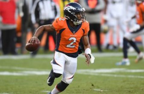 Broncos’ Kendall Hinton goes 1-for-9, 13 yards, two interceptions in emergency QB duty