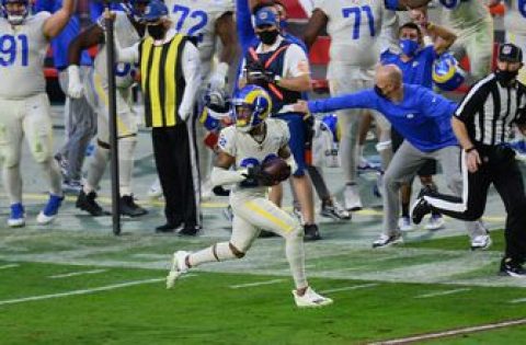 Rams’ Troy Hill picks off Kyler Murray and takes it to the house to seal 38-28 win over Cardinals