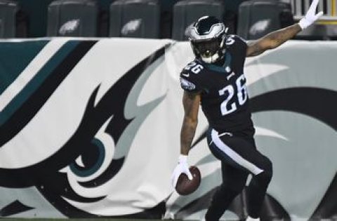 Miles Sanders scampers for 82-yard touchdown, puts Eagles up 17-0 on Saints