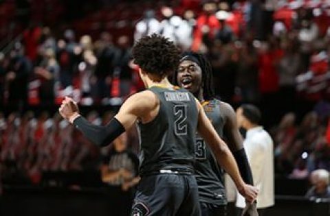 Oklahoma State upsets No. 13 Texas Tech, 82-77 in overtime, despite Cade Cunningham’s off night