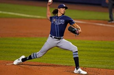 Tyler Glasnow’s six strong innings key Rays to 1-0 win over Marlins