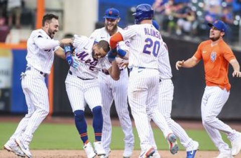 Dominic Smith hits walk-off RBI single for Mets in 2-1 win over Phillies