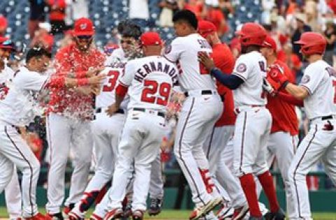 Nationals walk off Padres, avoid series sweep with 8-7 win