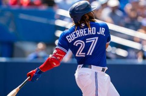 Vlad Guerrero Jr. hits 34th homer of the season, but Blue Jays fall to Indians, 5-2 in extras