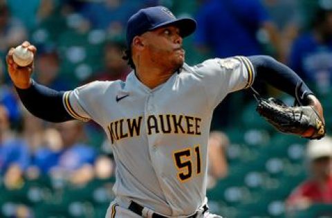 Freddy Peralta K’s eight over five-plus innings in Brewers’ 4-2 win over Cubs