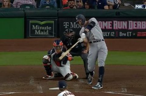 Aaron Judge crushes solo homer, Yankees take 1-0 lead over Astros