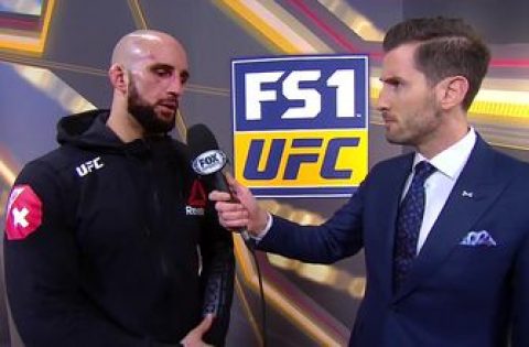 Volkan Oezdemir talks after loss | INTERVIEW | POST-FIGHT | UFC FIGHT NIGHT
