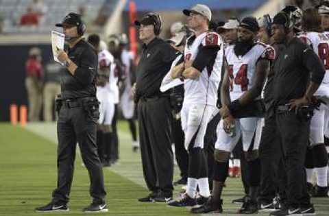 Sarkisian, Falcons try to find ways to establish the run