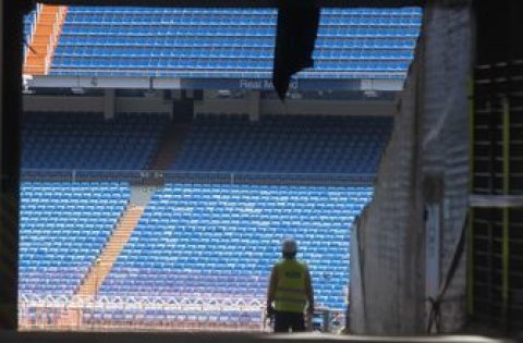 Spanish league not ruling out fans in stadiums this season