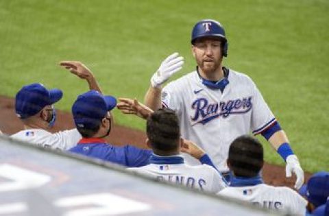 Gallo homers in 5-run 8th for Rangers in 7-4 win over Dbacks
