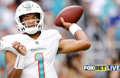 Clay Travis: Take the Dolphins and the under against the Saints on MNF I FOX BET LIVE