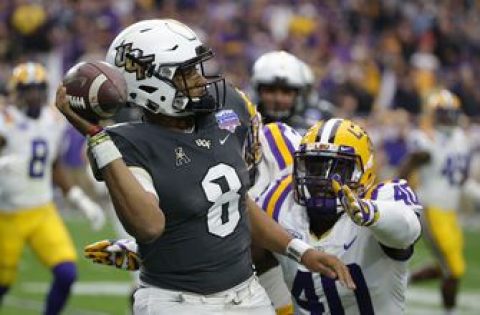 End of the road: UCF’s 25-game win streak comes to a screeching halt against LSU in Fiesta Bowl