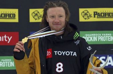 Woods wins ski slopestyle gold at world championships