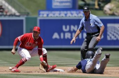 Rookie Thaiss’ 8th-inning HR sends Angels past Mariners, 6-3