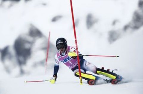 Noël wins World Cup slalom; Kristoffersen leads overall