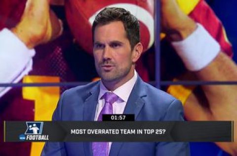 Matt Leinart and Brady Quinn discuss the most overrated team in the top 25
