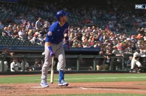 Patrick Wisdom’s two-run homer gives Cubs 2-0 edge over Giants