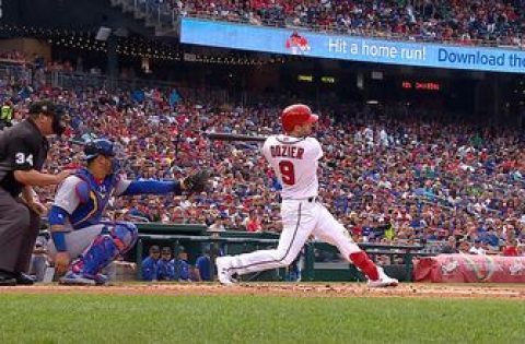 Brian Dozier solo shot gives Nationals lead over Cubs
