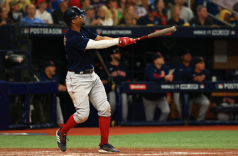 Xander Bogaerts and Alex Verdugo hit back-to-back jacks in the third inning