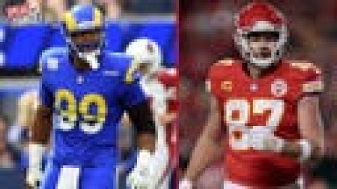 Aaron Donald and Travis Kelce highlight top non-QBs list | SPEAK FOR YOURSELF