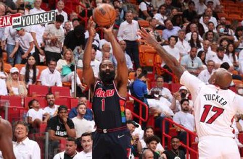 ‘James Harden is DONE!’ — Emmanuel Acho reacts to Sixers’ Game 1 loss to Heat I SPEAK FOR YOURSELF