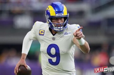 Joy Taylor on Rams’ QB Matt Stafford: ‘The inconstancy and interceptions have to stop’ I SPEAK FOR YOURSELF