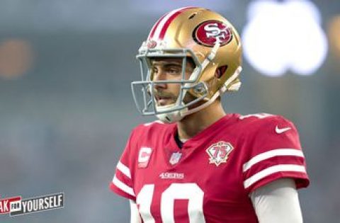 “It’s time for Jimmy G to quiet everyone“ – Emmanuel Acho on why the QB has most to gain vs. Rams I SPEAK FOR YOURSELF