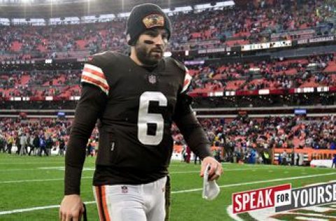 Marcellus Wiley disagrees with how Baker Mayfield is handling struggles I SPEAK FOR YOURSELF