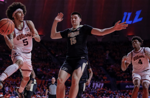 No. 4 Purdue outlasts No. 17 Illinois 96-88 in double overtime